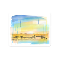 "Point Richmond Bridge" Vinyl Sticker