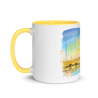"Point Richmond Bridge" Ceramic Mug with Color Inside