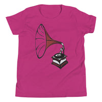 "Phonograph" Youth Unisex T-Shirt [10 COLORS]